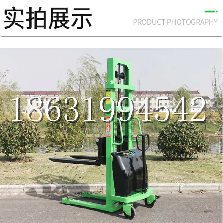 资中县电动叉车堆高车液压铲车电瓶1吨2吨站驾步行式小型全自动叉车